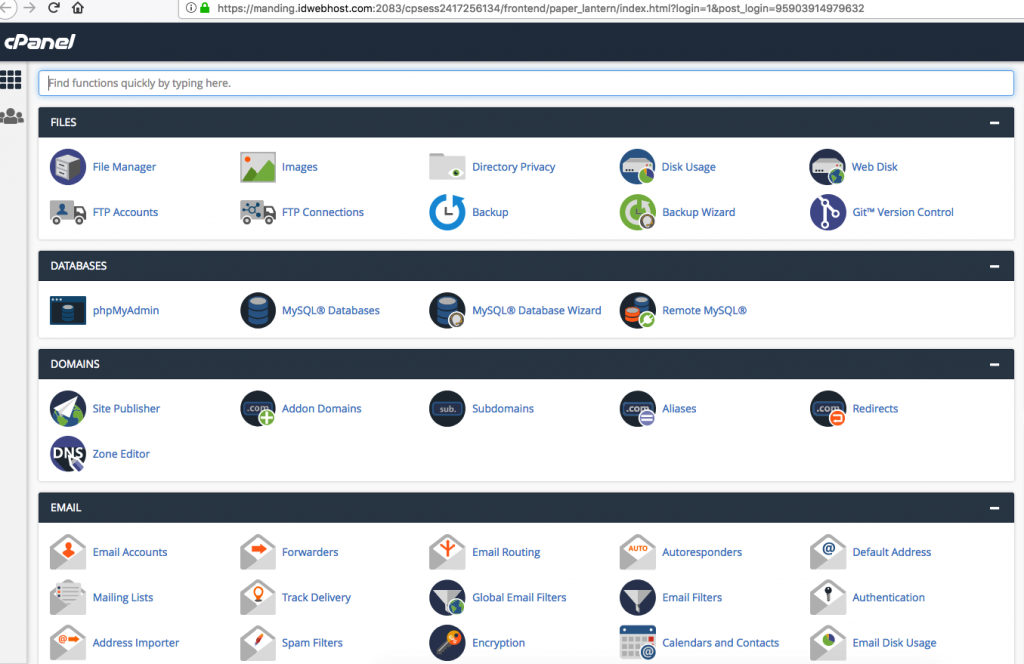 Cara Membuat Sub Domain di Cpanel 1
