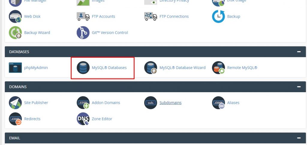 Cara Setting Koneksi Database WordPress 1